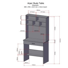 ARPER Study Table with Chair