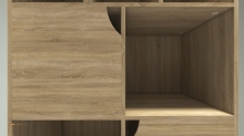 QUEEN Multipurpose Display Shelf Cabinet