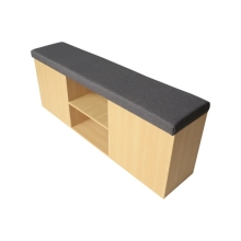AIRA Laminated Storage Bench