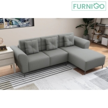 MICAH L-Shape Fabric Sofa