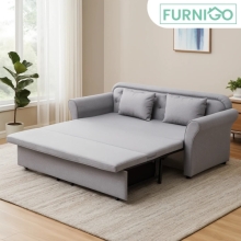 MCKENNA Fabric Sofabed with Storage