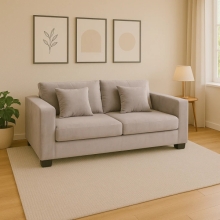 KINGSTON 2-Seater Fabric Sofa