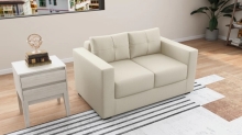 KINGSTON 2-Seater Fabric Sofa