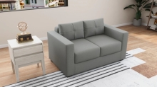 KINGSTON 2-Seater Fabric Sofa