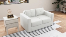 KINGSTON 2-Seater Fabric Sofa