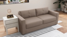 KINGSTON 3-Seater Fabric Sofa