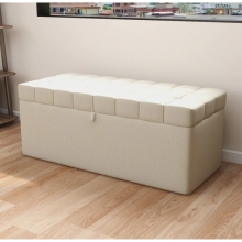 VERLY Storage Ottoman