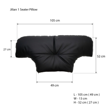 JILIAN 1 Seater Sofa