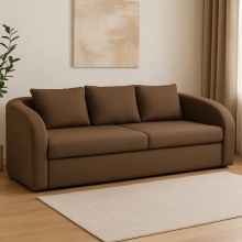 GUMI 3-Seater Fabric Sofa