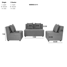 MARGO 2-1-1 Sofa