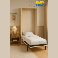 Q68 - MANUAL VERTICAL WALL BED 1500x1900mm 60in x 75in Queen Size Bed